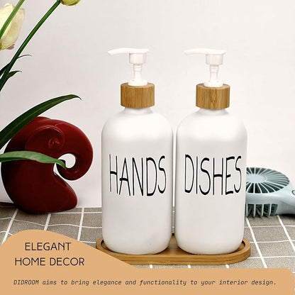 Glass Soap Dispenser Set - Image 5
