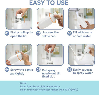 Portable Bidet for Travel Friendly Handheld Personal Peri Bottle 400ml - Image 6