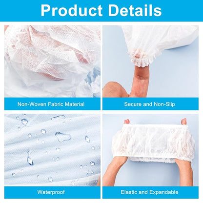 50 Pack Disposable Toilet Seat Cover Waterproof Non-Woven Fabric, Disposable - Image 4