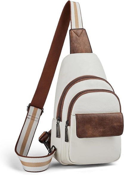 Sling Bag Crossbody Bags for Women Small Cross Body Bag Fanny Packs Chest Sling Purse for Daily Travel Leisure Sport