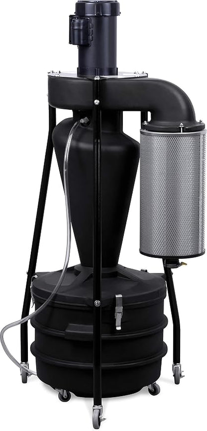 Oneida Air Systems 1.5 HP / 120V Mini-Gorilla® Portable HEPA-GFM Cyclone Dust - Image 9