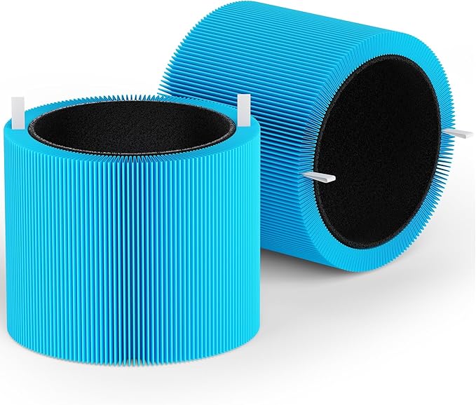Leemone 2 Pack mini Max AllergenBlock Filter Compatible with Blueair Blue Pure Mini Max Air Purifiers, Activated Carbon FMINI Filter