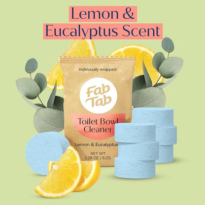 Fab Tab Toilet Bowl Cleaner Tablets, Powerful Stain Removal, No Harsh Chemicals - Image 7