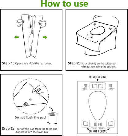 TenFans Toilet Seat Covers Disposable - Image 6