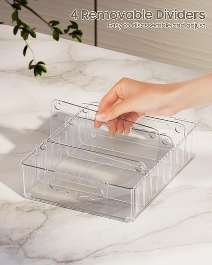 LYNG Lid Organizers Inside Cabinet, Food Container Lid Organizer - Image 4