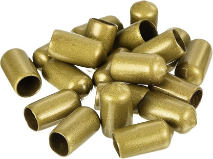 uxcell 20pcs Rubber End Caps 11mm ID Vinyl Round Tube Bolt Cap Cover Thread - Image 4