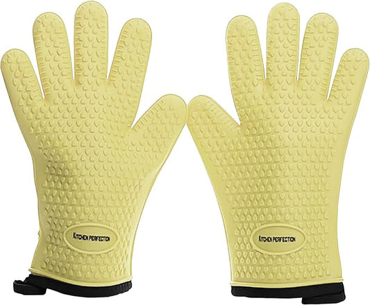 KITCHEN PERFECTION S Silicone Smoker Oven Gloves by Kitchenperfection