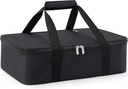 Insulated Casserole Carrier for Hot or Cold Food, Pie Carrier Bag Lunch Bag by MIAOJIE