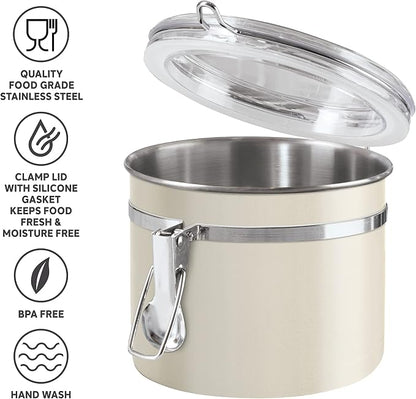 Oggi Stainless Steel Kitchen Canister 26 fl oz, Food Storage, Pantry Storage. - Image 3