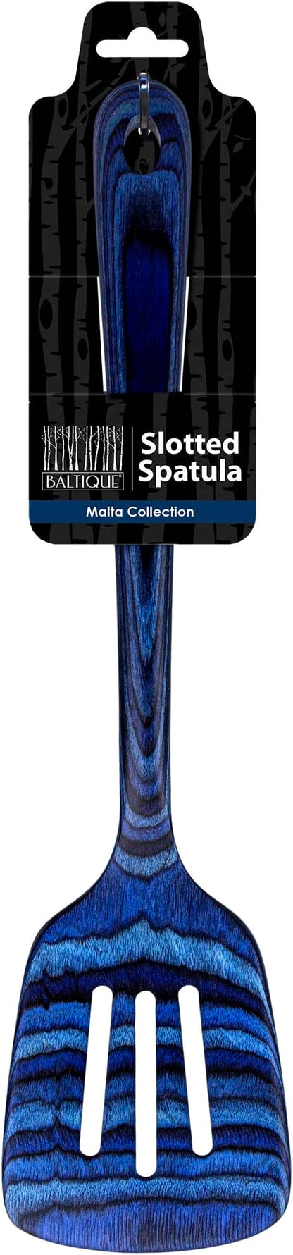 Totally Bamboo Baltique Malta Collection 12-1/2" Wooden Slotted Spatula - Image 5