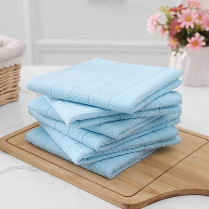 Homaxy 100% Cotton Terry Kitchen Dish Cloths, Ultra Soft and Absorbent Dish - Image 8