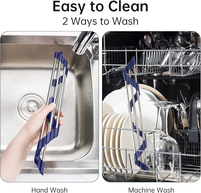 Tomorotec Triangle Roll-Up Dish Drying Rack - Image 5