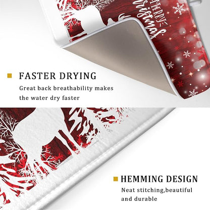 Merry Christmas Dish Drying Mats - Image 3