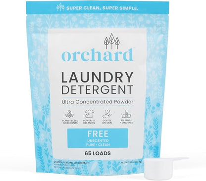 Orchard Laundry Detergent Powder Natural Deep Cleaning Laundry Powder by Orchard