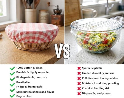 Reusable Bowl Covers, 5 Size Stretch Cloth Bowl Covers - Image 3