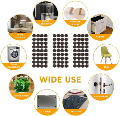 Furnigear Felt Furniture Pads for Hardwood Floors - Image 5