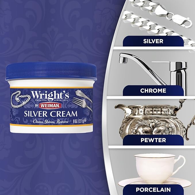 Wright's by Weiman Silver Cleaner and Polish Cream - Image 5