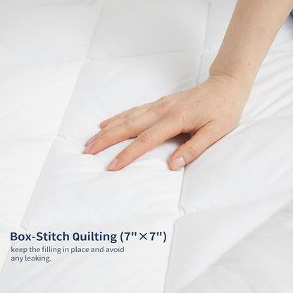 Sunflower Cooling Quilted California King Mattress Protector, Mattress Pad Cal - Image 8