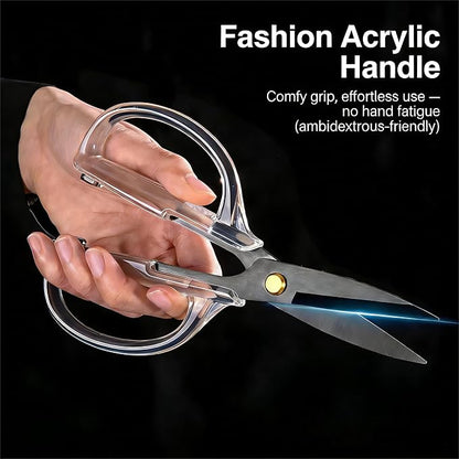 Kitchen Shears Scissors&Sharp Scissors, ARCHIKING 7.7inch Black Titanium Plated - Image 5
