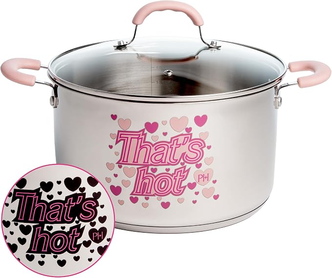 Paris Hilton Stainless Steel Stock Pot by TheWorldofParisHilton