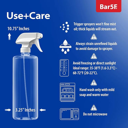 Bar5F Plastic Spray Bottles - Image 6