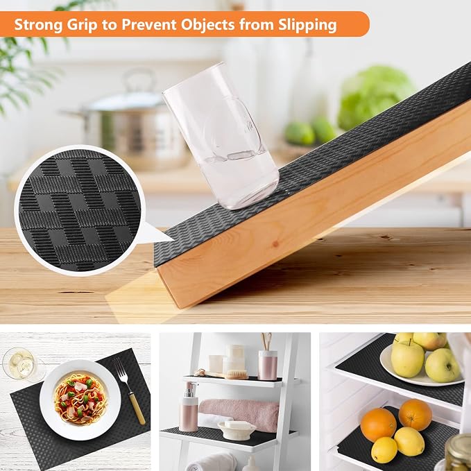 Shelf Liners for Kitchen Cabinets Refrigerator Liners Waterproof & Oil-Proof - Image 7