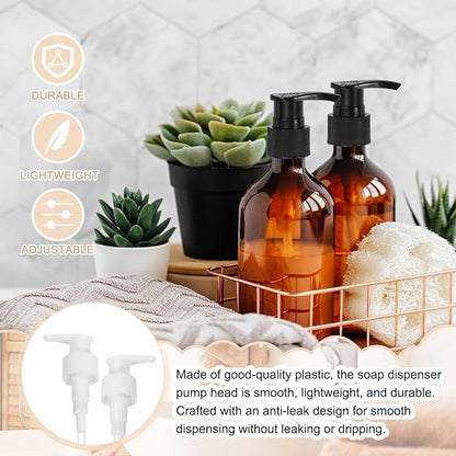 uxcell 16 Pcs Soap Dispenser Pump Heads Soap Dispensers Top Pumps Replacement - Image 4