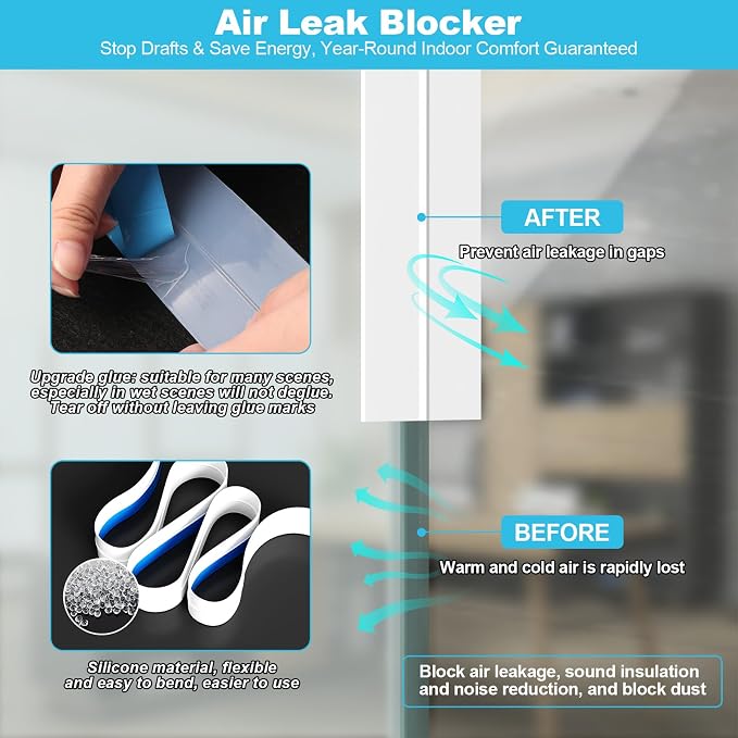 Weather Stripping Door Seal, Silicone Strip - Image 5