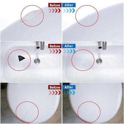 Tile & Fiberglass Tub Repair Kit, Porcelain Sink Repair Kit, Countertop Repair - Image 3