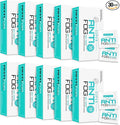 Opti-Pak Anti-Fog Pre-moistened Wipes for Glasses, Binoculars, Face Shields, Ski Masks or Swim Goggles - Prevents Fogging on Glass and Plastic Eyeglasses, Mirrors, Lenses and Windows (30pk 10 Count)
