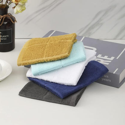 Glynniss Dishcloths Kitchen Highly Absorbent Dish Rags 100% Cotton Dish Cloths - Image 7