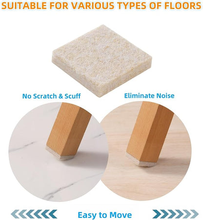 Furnigear Felt Furniture Pads for Hardwood Floor - Image 6