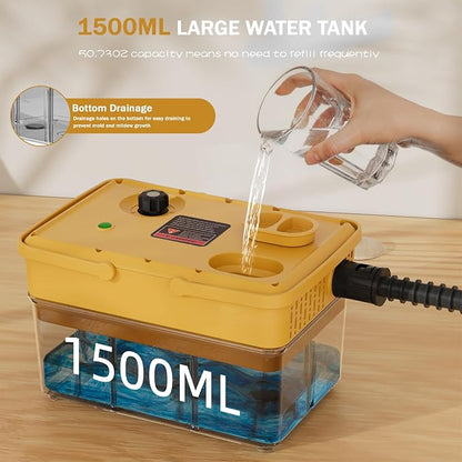 Handheld Steam Cleaner 2500W, 10s Fast Heat-Up & 50.73OZ Large Tank, - Image 3