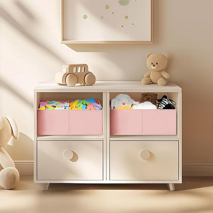 DIMJ Large Closet Shelf Organizer Bins 8 Packs - Image 6
