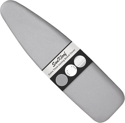 Extra Thick Ironing Board Cover and Pad, Resist Scorching and Staining by SUNKLOOF