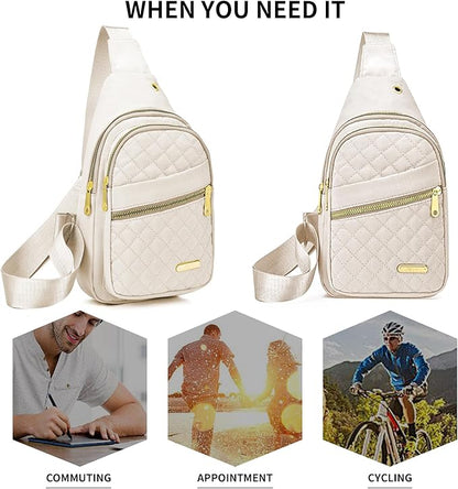 Small Sling Bag For Women Men Casual Crossbody Sling Backpack