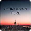100 Custom Vinyl Stickers - Upload Your own Image, Text, Design, Logo - Personalized Logo Labels for Handmade, Packaging, Bottle, Jars, Candle, Brand Stickers (City, 2x2 Square)