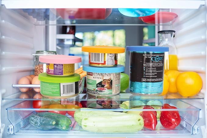 Comtim Pet Food Can Cover Silicone Can Lids - Image 5
