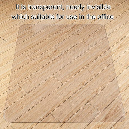 Kuyal Clear Chair mat for Hard Floors 36 x 48 inches Transparent Floor Mats - Image 6