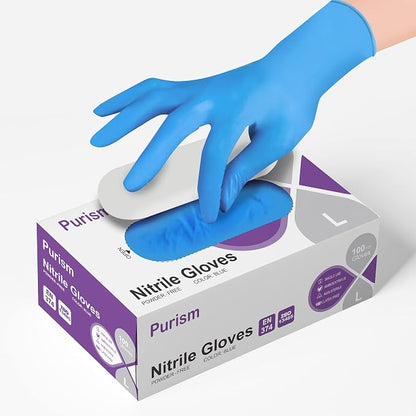 Daddy's Choice Nitrile Gloves 100Pcs 1000 Pcs Disposable Blue, - Image 6