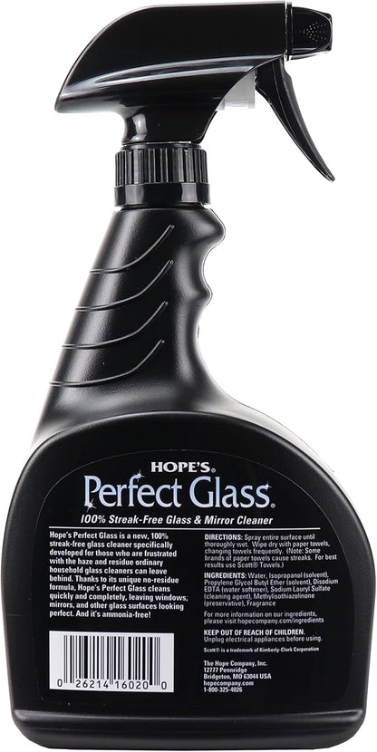 HOPE'S Perfect Glass Cleaner Spray, Streak-Free, Ammonia-Free Window, Tinted - Image 2