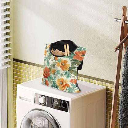 Art Flower Clothespin Bag Clothes Pin Hanging Bag Clothespin Bag - Image 3