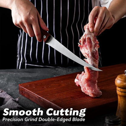 TAN REN 7-Inch Stainless Steel Boning Knife, Meat Cutting Knife - Image 2
