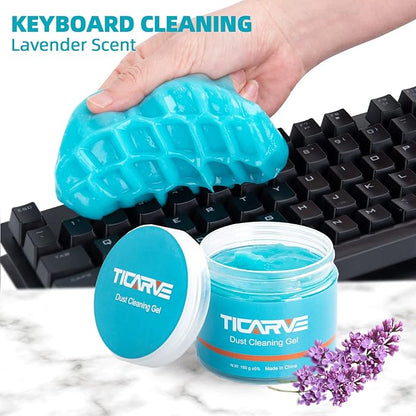 TICARVE Cleaning Gel for Car Detail Tools Car Cleaning Automotive Dust Air Vent - Image 7