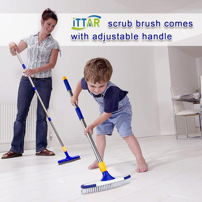 ITTAR Grout & Scrub Brush Combo, Floor Scrubber - Image 5