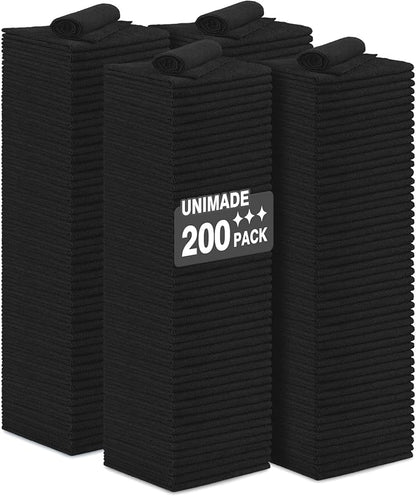 Microfiber Cleaning Cloth, 200 Pack Microfiber Towels by Unimade