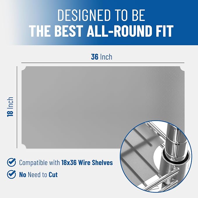 Sterling Shelf Liners Wire Rack Covers: Long-Lasting Shelf Liner Cover - Image 2