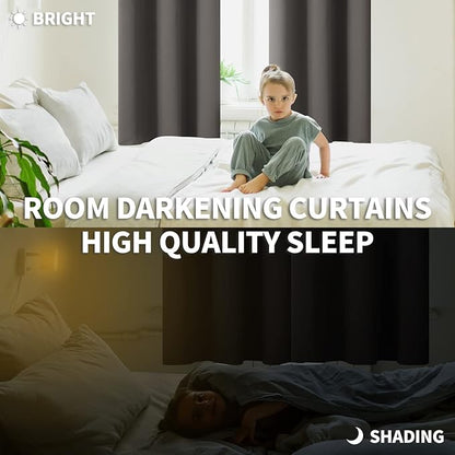 BGment Rod Pocket Blackout Curtains - Image 2