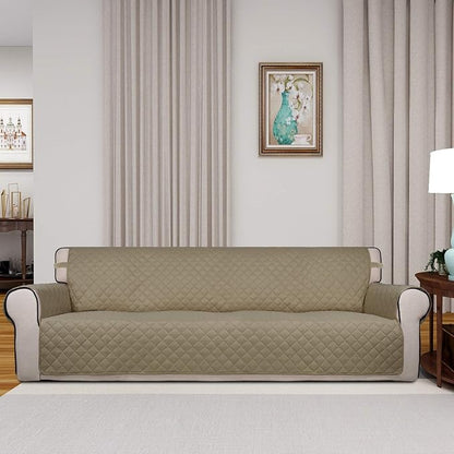 PureFit Reversible Quilted Sofa Cover, Water Resistant Slipcover Furniture - Image 2