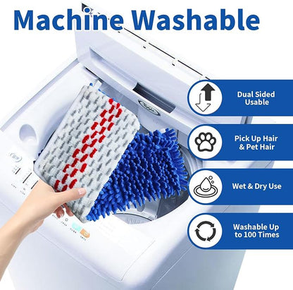 4 Pack Mop Heads Replacements Compatible - Image 6